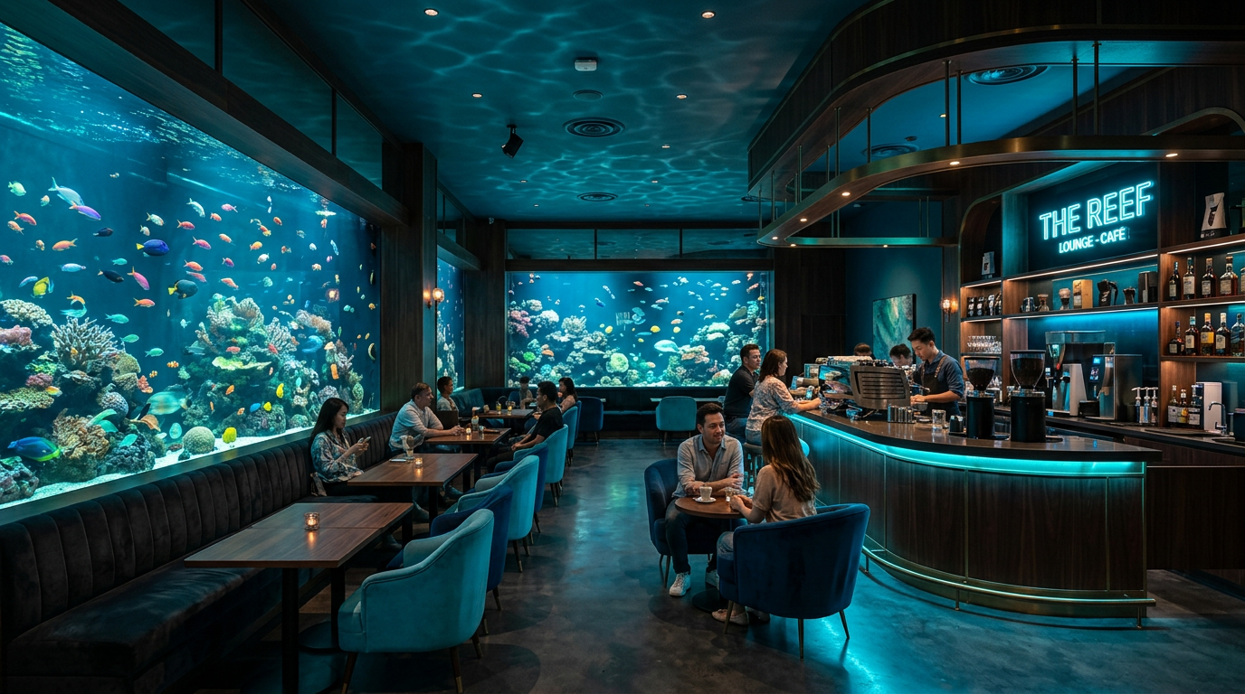 Underwater Cafe Interior
